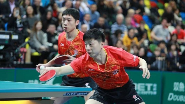 中国vs法国 2018乒乓球团体世界杯男团小组赛