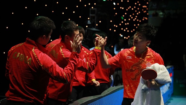 中国vs日本(刘国梁解说)  2018乒乓球世界杯男团决赛