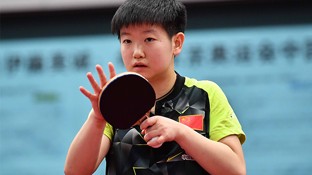 孙颖莎4:0横扫对手 附加赛将迎战李佳燚