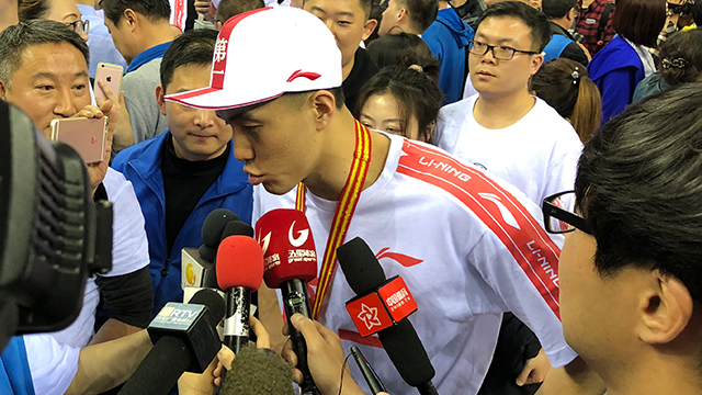 郭艾伦：我们创造了辽宁队的历史！感谢所有球迷