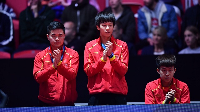 中国vs俄罗斯 2018世乒赛男团小组赛