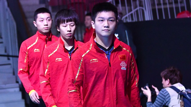 中国vs捷克 2018世乒赛男团小组赛