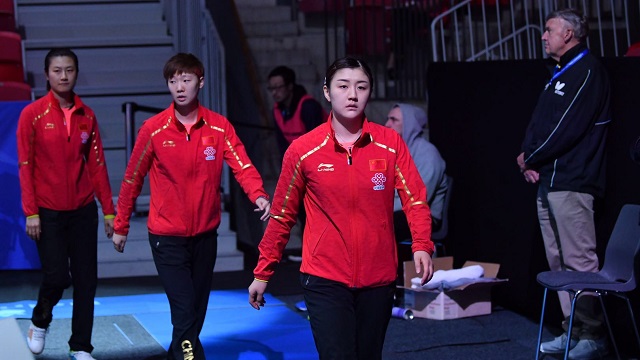 中国vs新加坡 2018世乒赛女团小组赛