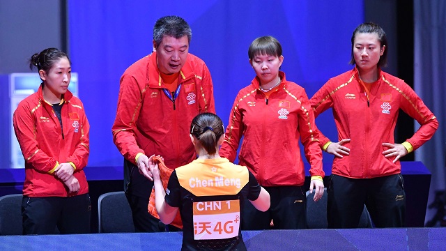 中国vs奥地利 2018世乒赛女团1/4决赛