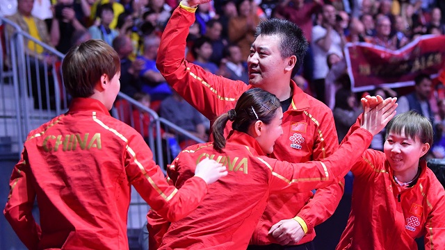 中国vs日本 2018瑞典世乒赛女团决赛
