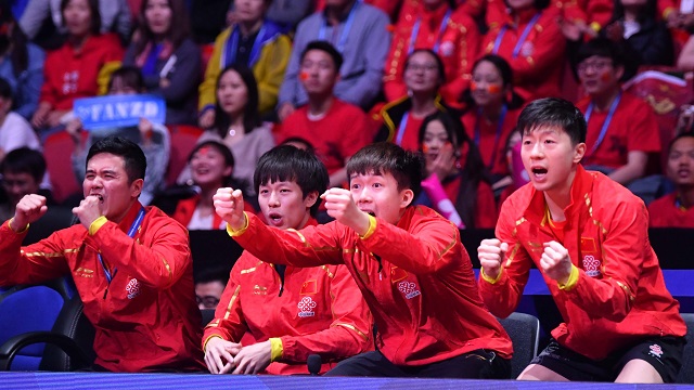 中国vs德国 刘国梁小马解说 2018世乒赛男团决赛