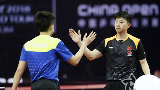马龙 CHN vs 王楚钦 CHN 中国公开赛 男单第二轮