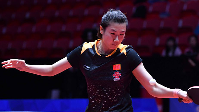丁宁3-2刘高阳 全国乒乓球锦标赛 女子团体1/4决赛