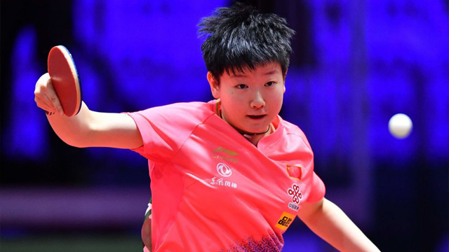 战报 | 孙颖莎4-1大藤沙月 2019中国公开赛女单资格赛第二轮