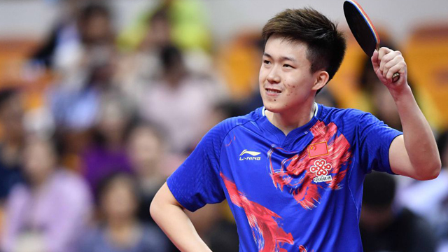 战报 | 王楚钦 4-0 加尔多斯 2019中国公开赛男单资格赛第三轮 