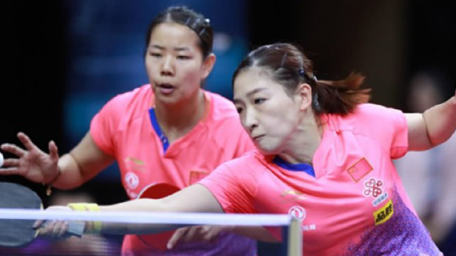 战报 | 顾玉婷/刘诗雯3-0 韩莹/单晓娜 2019中国公开赛女双资格赛第一轮