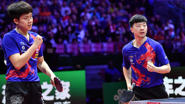 战报 | 马龙/王楚钦3-1 约内斯库/罗布勒斯 中国公开赛男双1/4决赛