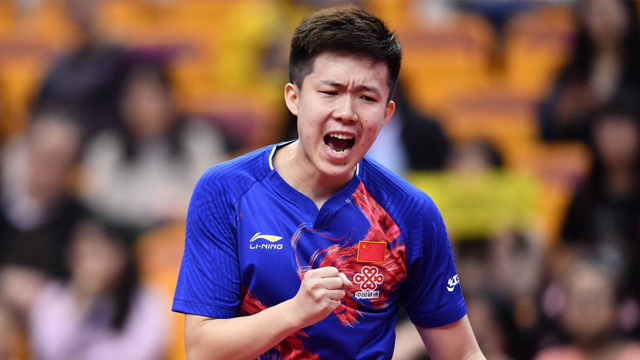 战报 | 王楚钦4-0格拉斯门科 2019中国香港公开赛男单资格赛第二轮