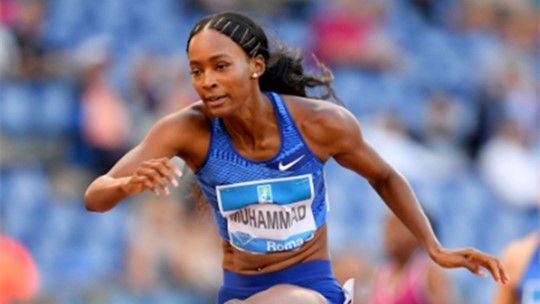 奥运冠军达利拉打破女子400米栏世界纪录