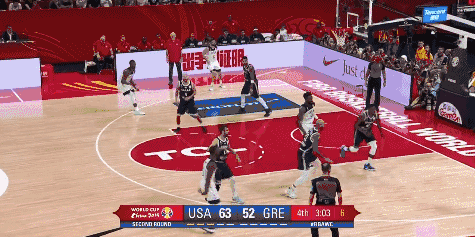 米切尔空位三分命中.gif
