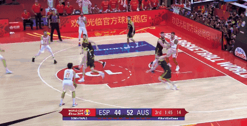 卢尔三分打停澳大利亚.gif