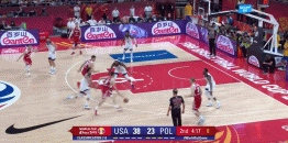 奥利尼加克的上篮被特纳生生摁下.gif