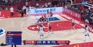 巴恩斯连续假动作上篮命中 (1).gif