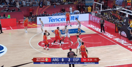 卢比奥高位跳投.gif