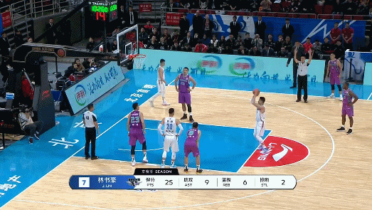 林书豪罚球获得首分.gif