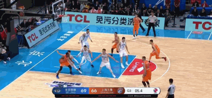 莫泰压哨三分.gif