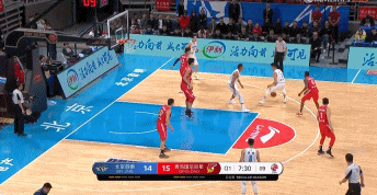 林书豪跳投.gif
