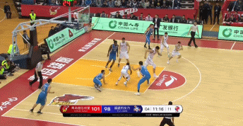 刘传兴快攻暴扣得分.gif