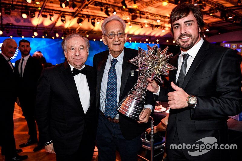 Fernando Alonso, Jean Todt, President, FIA