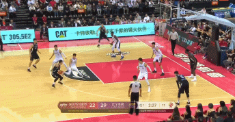 高诗岩高难度三分.gif