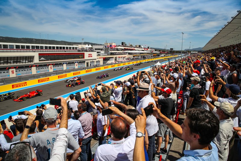 Start Finish Straight Grandstands French GP 2019