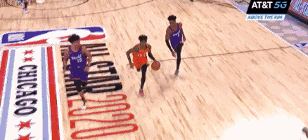 锡安平板空接单臂劈扣.gif
