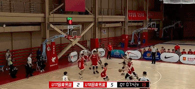 失去平衡上篮命中.gif