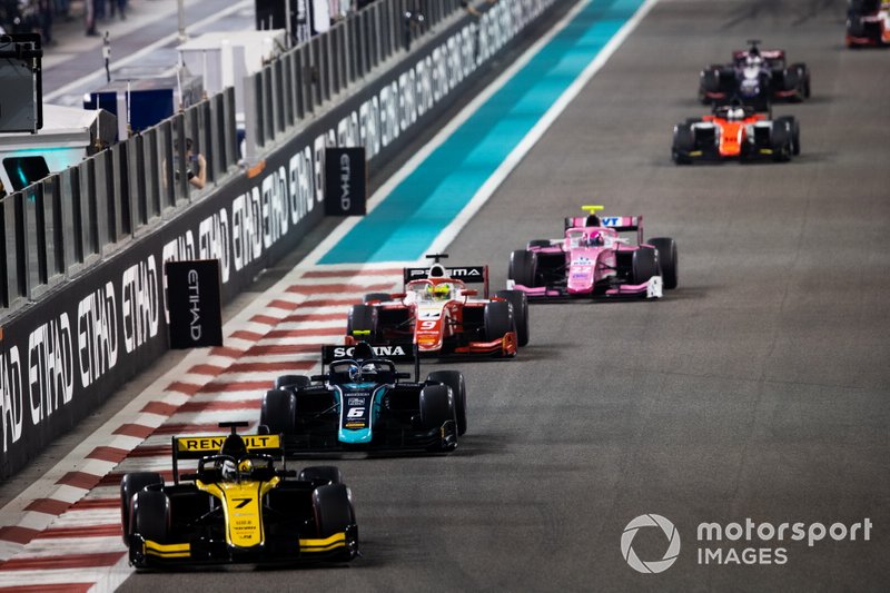 Guanyu Zhou, UNI Virtuosi Racing and Nicholas Latifi, Dams 