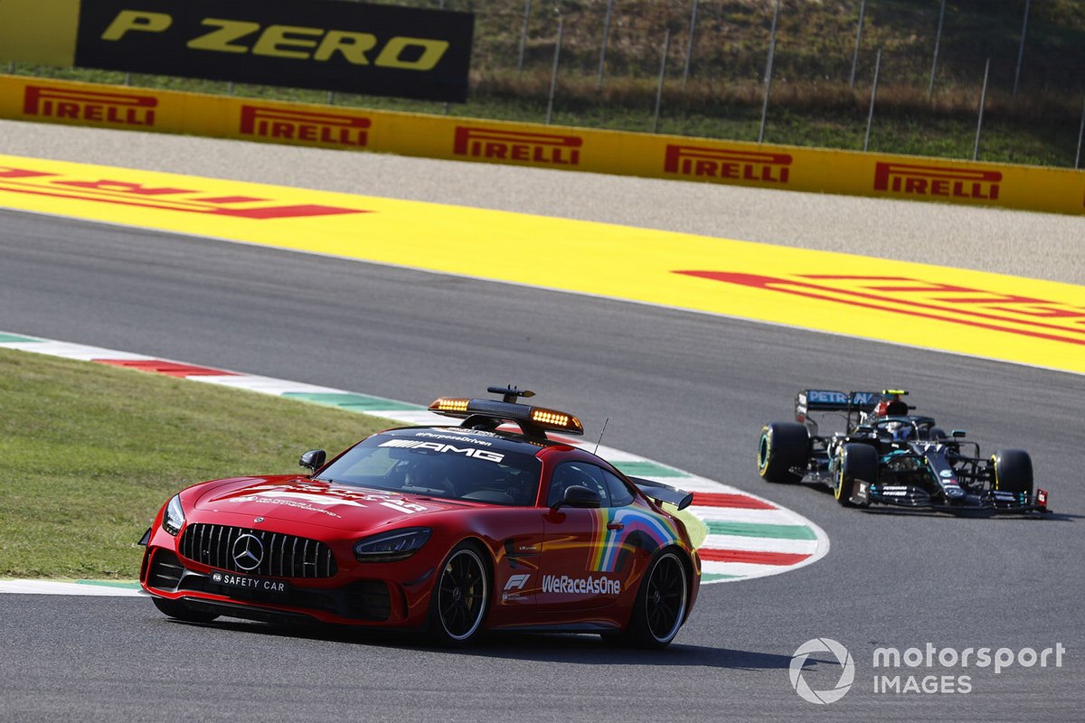 The Safety Car Valtteri Bottas, Mercedes F1 W11