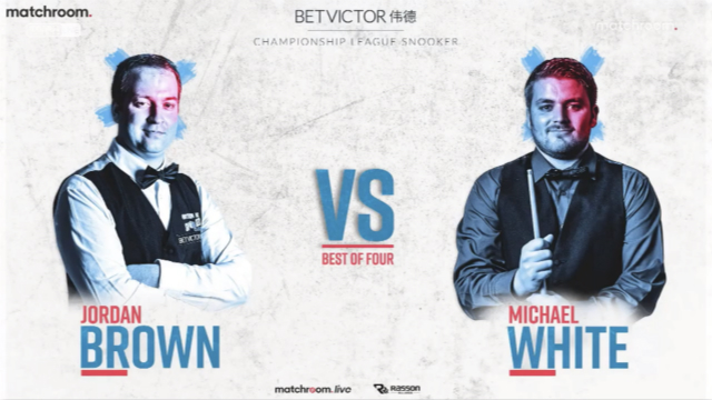 乔丹·布朗vs迈克尔·怀特第4局：颜丙涛和布朗的出线权“明争暗斗”？ | 2020/21冠军联赛