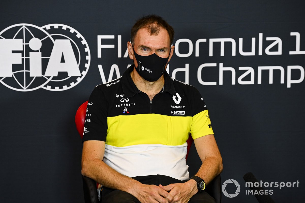 Alan Permane, Sporting Director, Renault Sport F1 Team, in a Press Conference