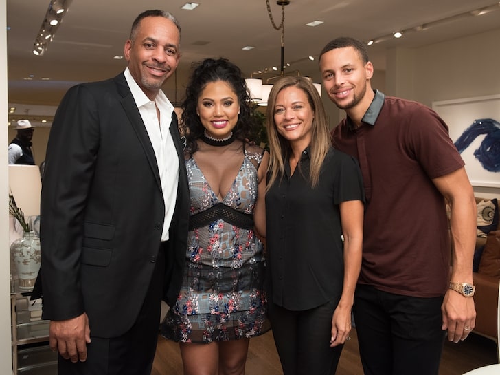 Sonya and Dell  -- Curry Family Photos