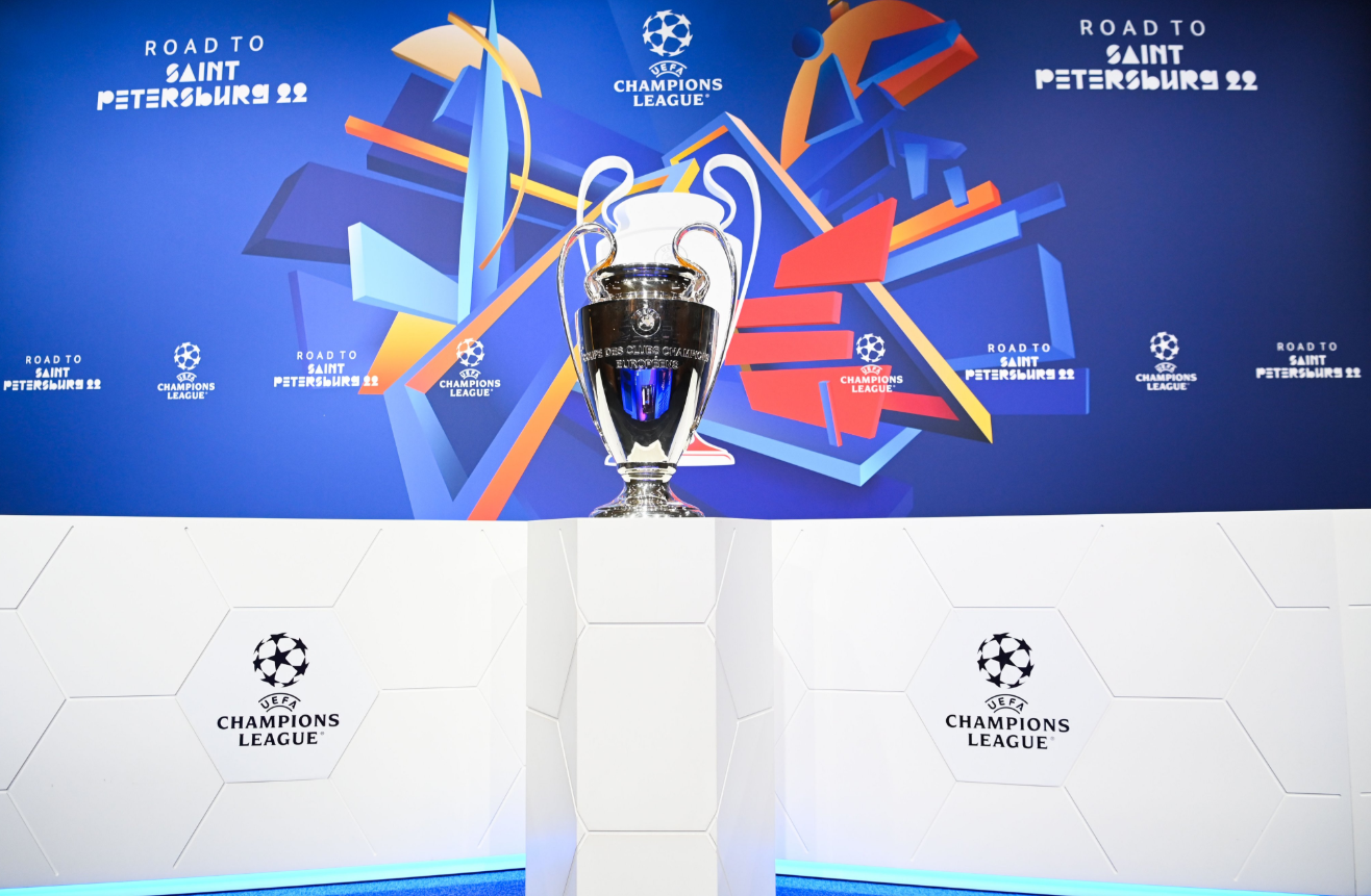 欧足联官方：欧冠淘汰赛抽签将于北京时间22点重新进行