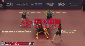 战报 | 王曼昱/朱雨玲 3-0 米舍克/A-索尔佳 2019中国公开赛女双1/8决赛