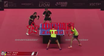 战报 | 樊振东/丁宁3-0赵大成/申裕斌 2019日本公开赛混双1/4决赛