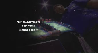 2019世锦赛集锦 | 辛德胡 2-1 戴姿颖 女单1/4决赛