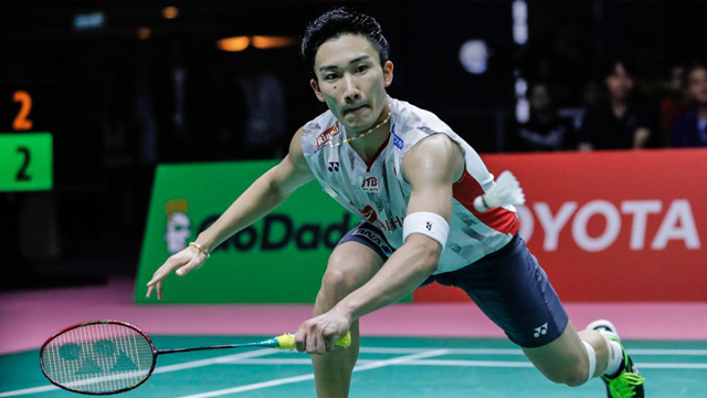 世界第一桃田贤斗绝技之五闪电般杀上网