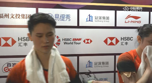 福州赛后采访 | 李汶妹/郑雨：向着东京奥运会的目标前进