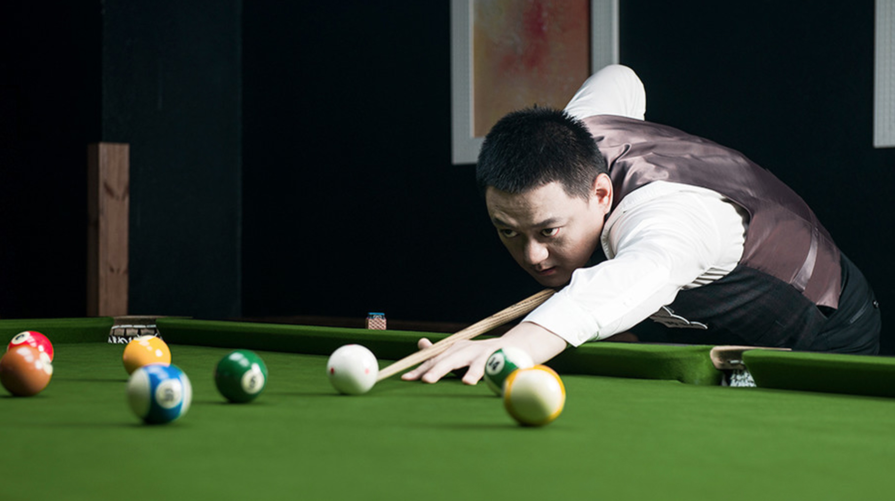 体育视频-台球:马志宇手持"黑钥匙"球杆,完成中式蛇彩147!