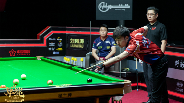 2020「单挑」中式台球超级对抗赛 吴振宇 vs 刘海涛 (李磊解说)