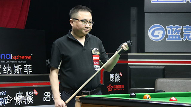 2021中式台球精英巡回赛 第二阶段败部第一轮　李赫文 VS 沈申义