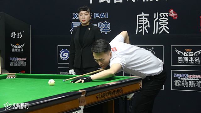 2021中式台球精英巡回赛 第二阶段胜部第一轮　代勇 vs 梁时瑜　