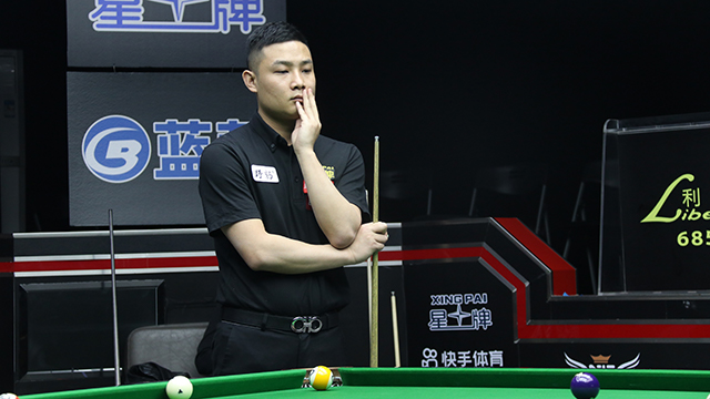 2021中式台球精英巡回赛 ：第二阶段败部第二轮 郝添 vs 金恩瑞