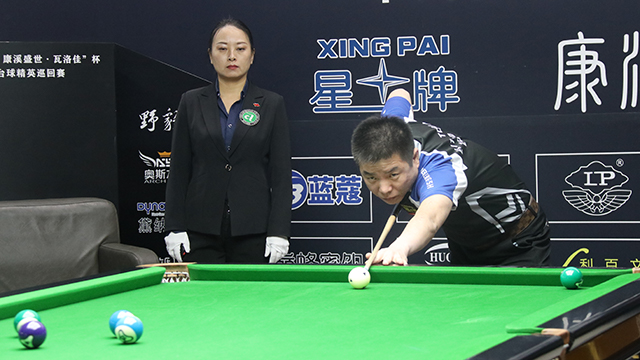 2021中式台球精英巡回赛 第二阶段败部第二轮　杨彪 vs 杨航