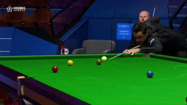 中袋太上皇!奥沙利文如此超难度中袋都响袋打进! | 2021世锦赛